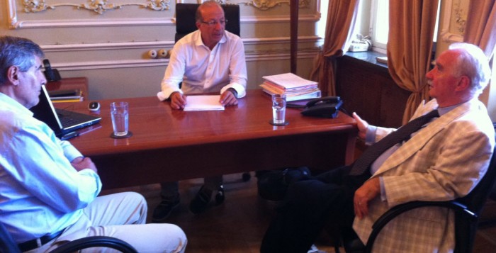 Θέματα που απασχολούν την Κέα το αντικείμενο συνάντησης του αντιπεριφερειάρχη Γ. Λεονταρίτη με τον Δήμαρχο Γιάννη Ευαγγέλου