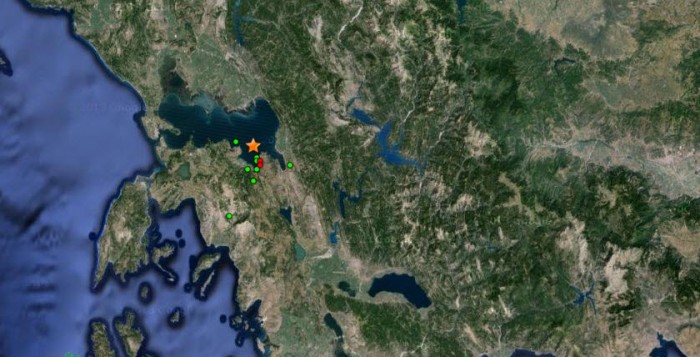 Σεισμός 5,2 ρίχτερ στην Άρτα. Αισθητή η δόνηση και στα Ιωάννινα