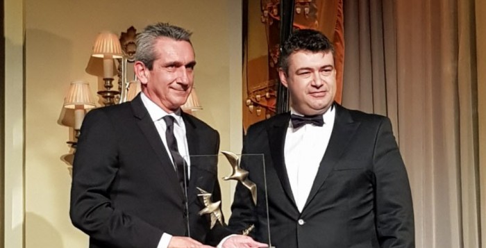 Βραβείο στον Γ. Χατζημάρκο για την κατάκτηση του τίτλου «Νότιο Αιγαίο: Γαστρονομική Περιφέρεια της Ευρώπης 2019»