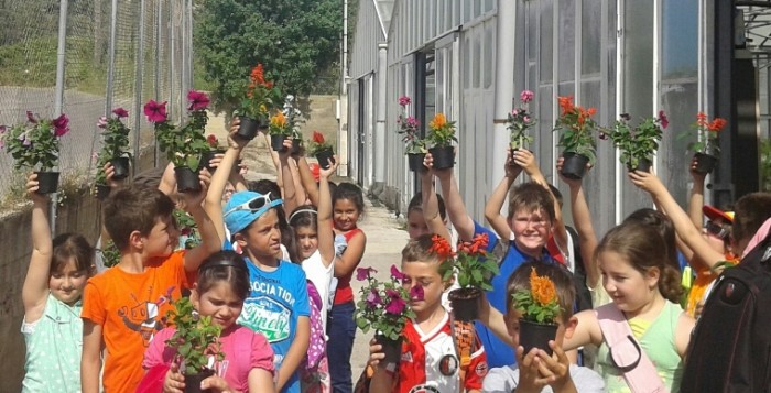 Το Περιφερειακό Φυτώριο Ν. Αιγαίου επισκέφτηκαν μαθητές του Δημοτικού Σχολείου Κρεμαστής