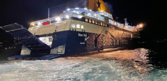 (Video) Το πλοίο που έκανε ποδαρικό στο λιμάνι της Μυκόνου 