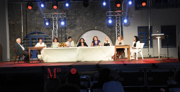 (pics & vid) Άνοιξε η αυλαία στο 2ο Mykonos Youth Festival με...« Ένα τραπέζι για 2 συγγράφεις»