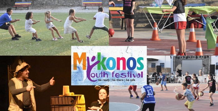 Ολοκληρώνονται σήμερα οι δράσεις για παιδιά - Αύριο η σκυτάλη σε εφήβους και νέους στο 1ο Mykonos Youth Festival
