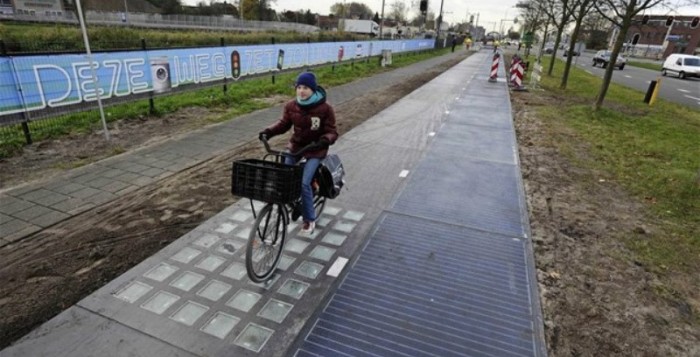 Στην Ολλανδία ο πρώτος ποδηλατόδρομος ηλιακής ενέργειας
