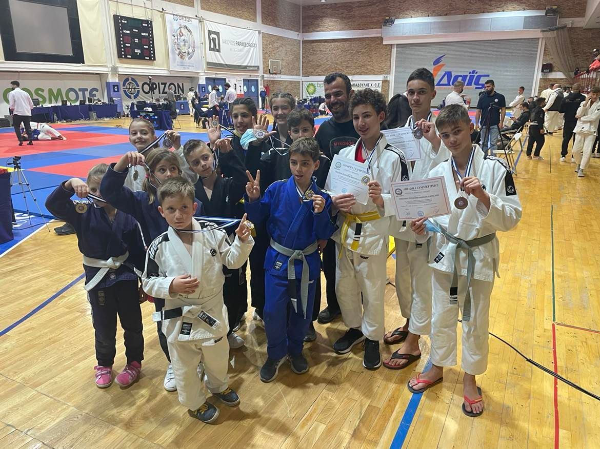 Σάρωσε τα μετάλλια το Αθλητικό Σωματείο Brazilian Jiu-Jitsu στο Πανελλήνιο Πρωτάθλημα 