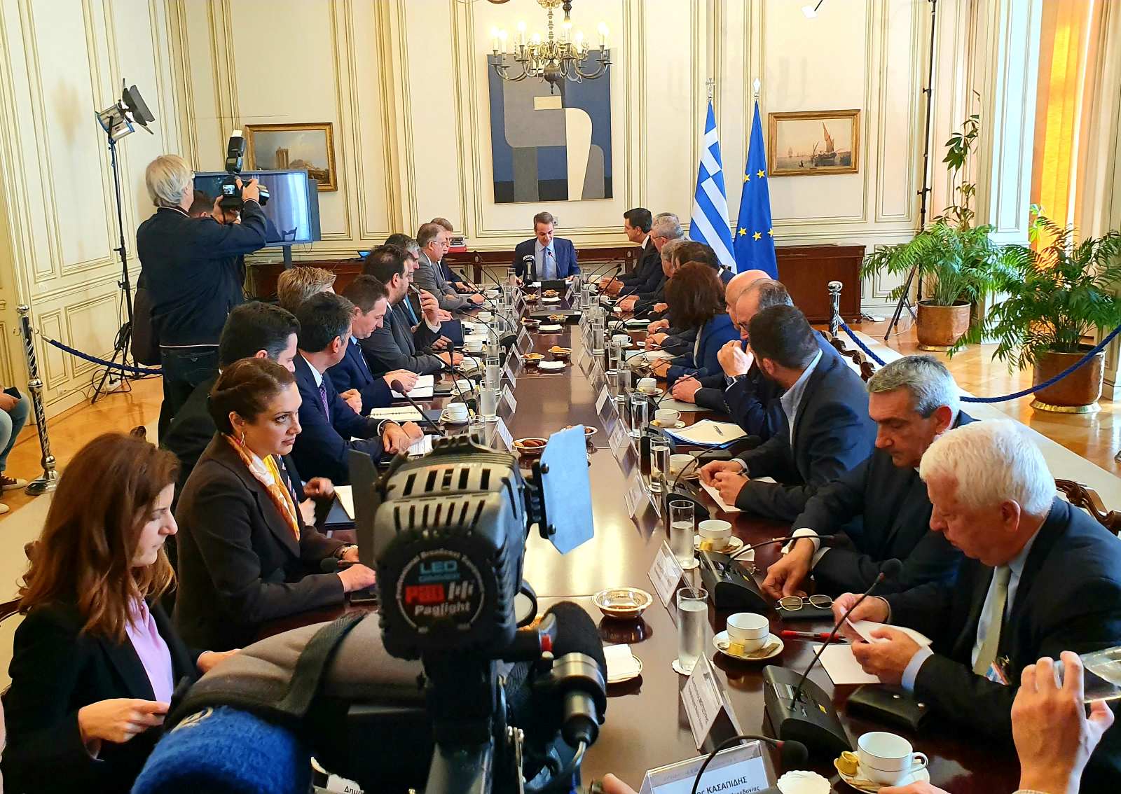  Στη συνάντηση των Περιφερειαρχών με τον Πρωθυπουργό ο Γιώργος Χατζημάρκος