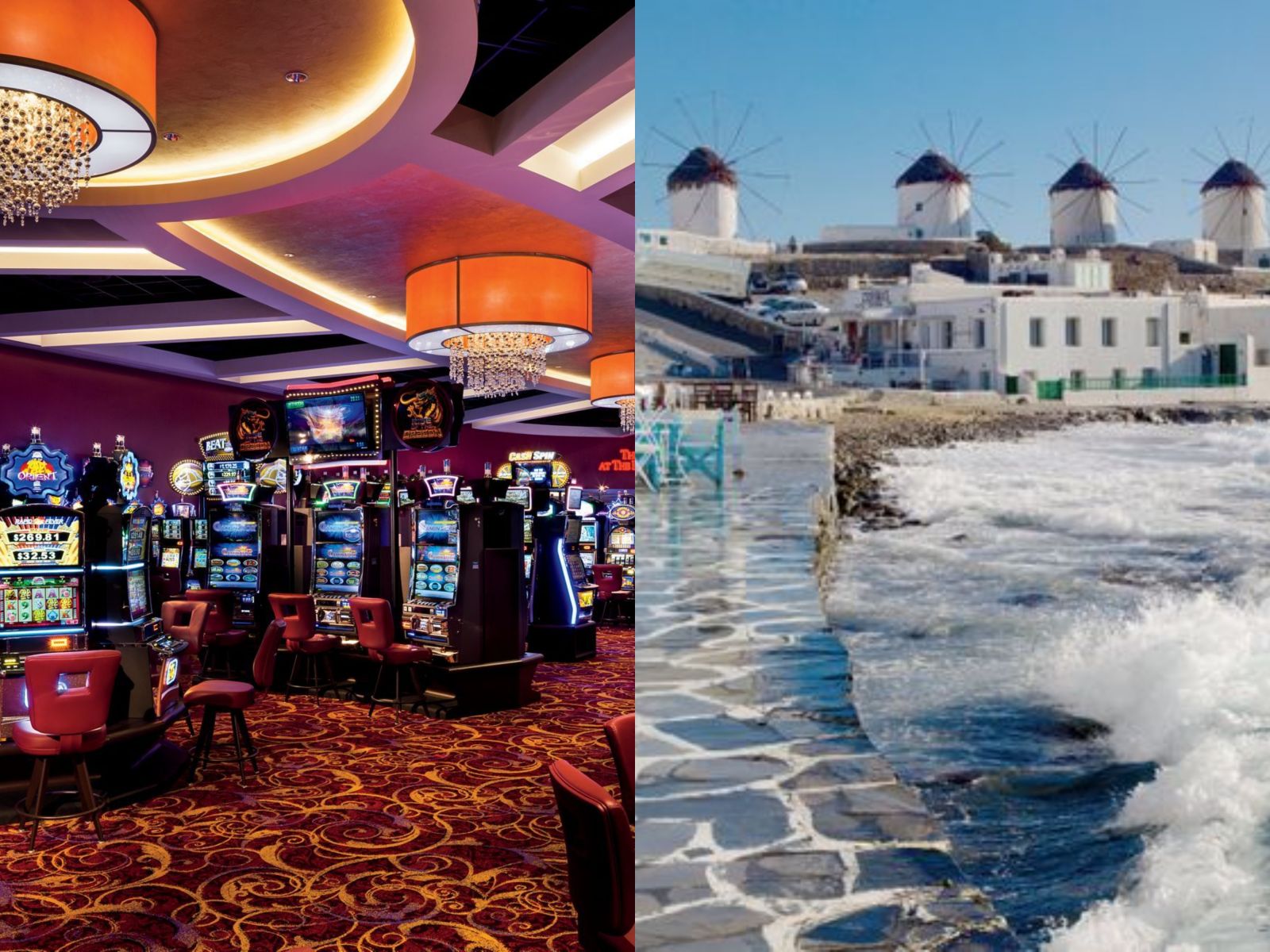 Έρχονται φρουτάκια και καζίνο franchise στα 5στερα ξενοδοχεία σε Μύκονο και Σαντορίνη